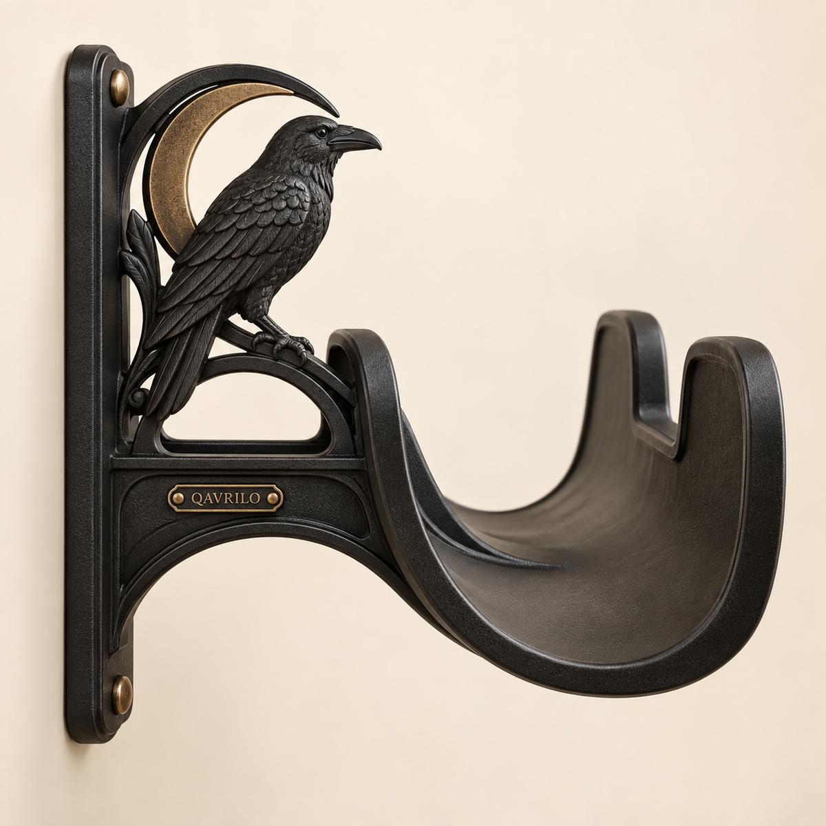 QAVLIRO™ Raven Gate Garden Hose Holder