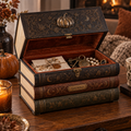 QAVLIRO™ Arcane Pumpkin Book Box